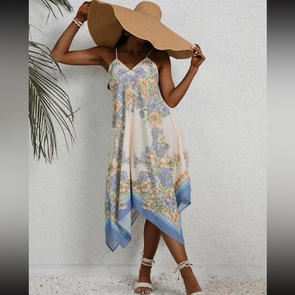 Boho floral print cami dress - Picture 5 of 7